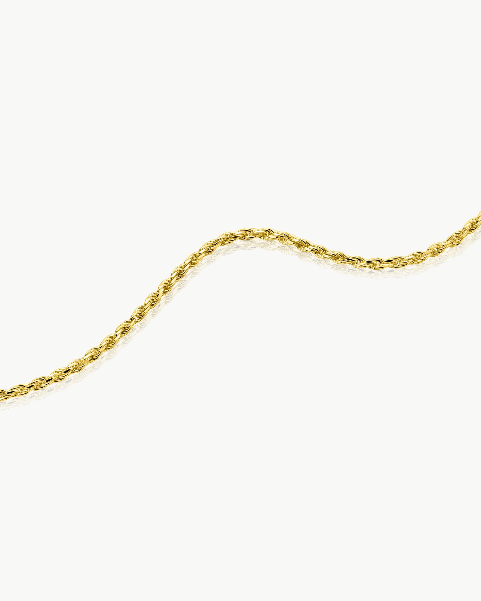rope bracelet link detail in gold plated finish – Fravour
#material_14ct Gold Plated