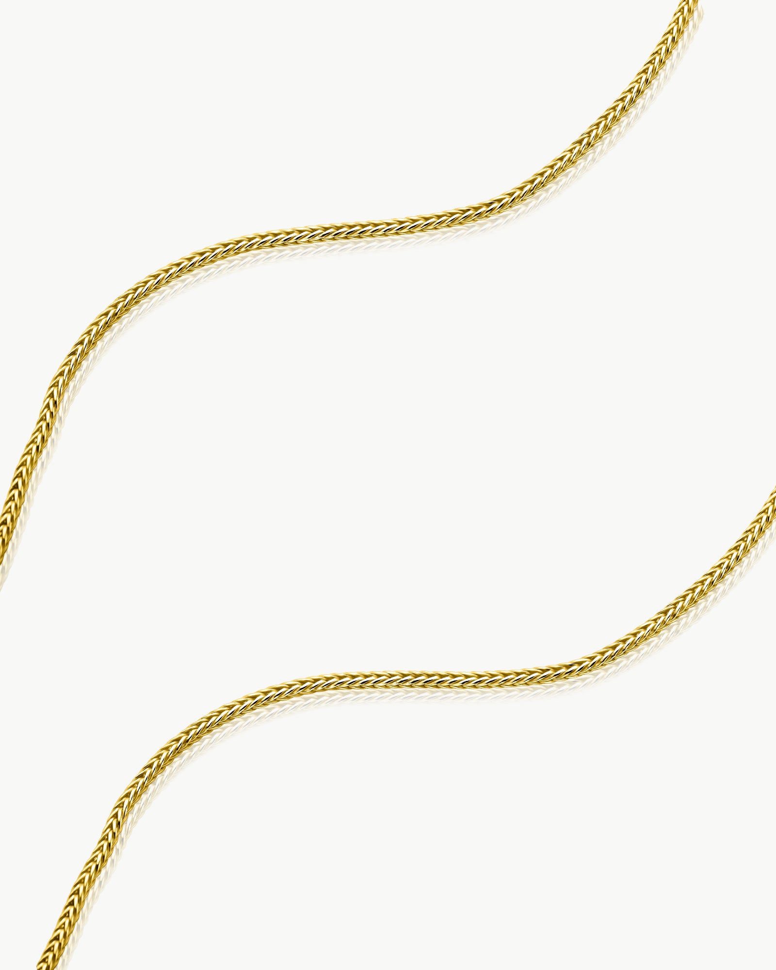 foxtail chain link detail in gold plated finish – Fravour
#material_14ct Gold Plated