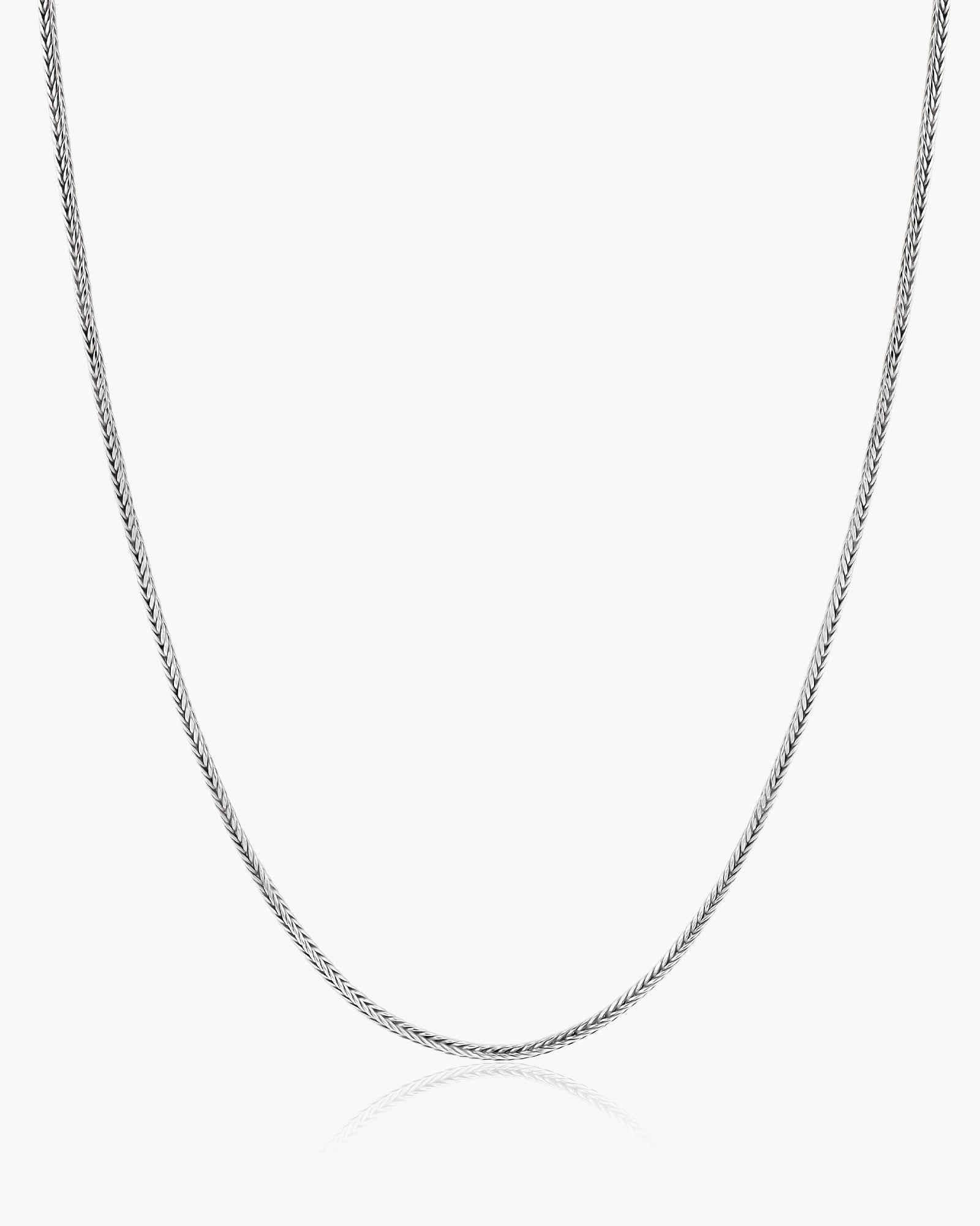men’s foxtail chain necklace sterling silver – Fravour
#material_925 Sterling Silver