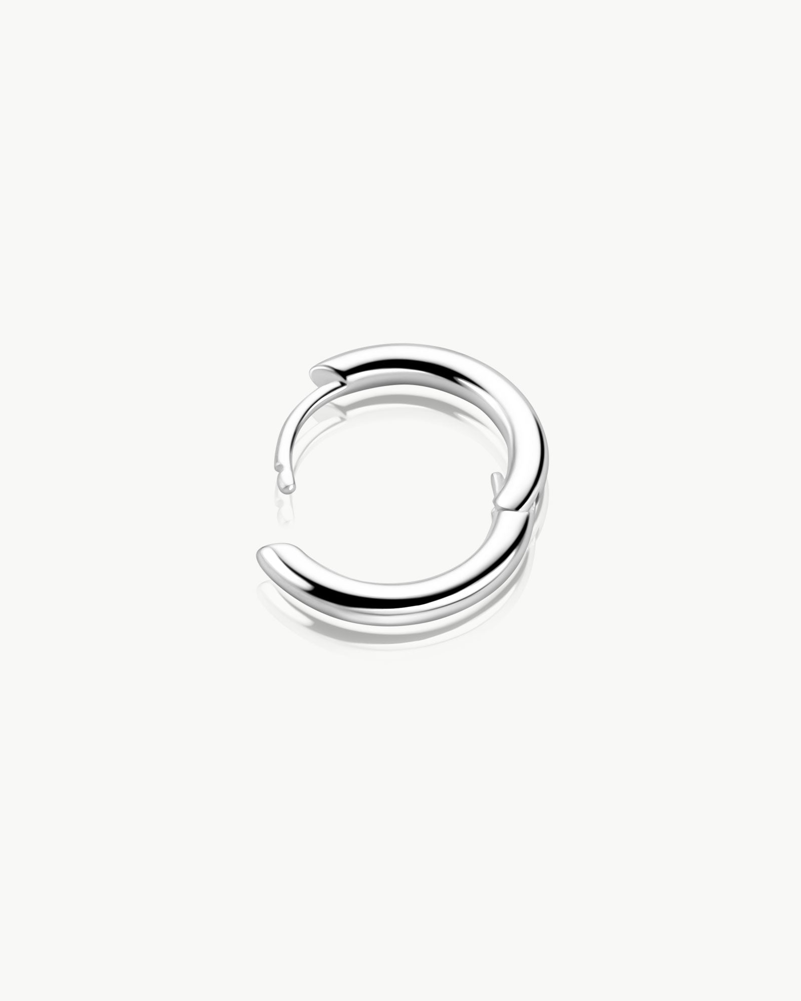 men’s small 10mm hoop earring angled detail sterling silver – Fravour
#material_925 Sterling Silver
