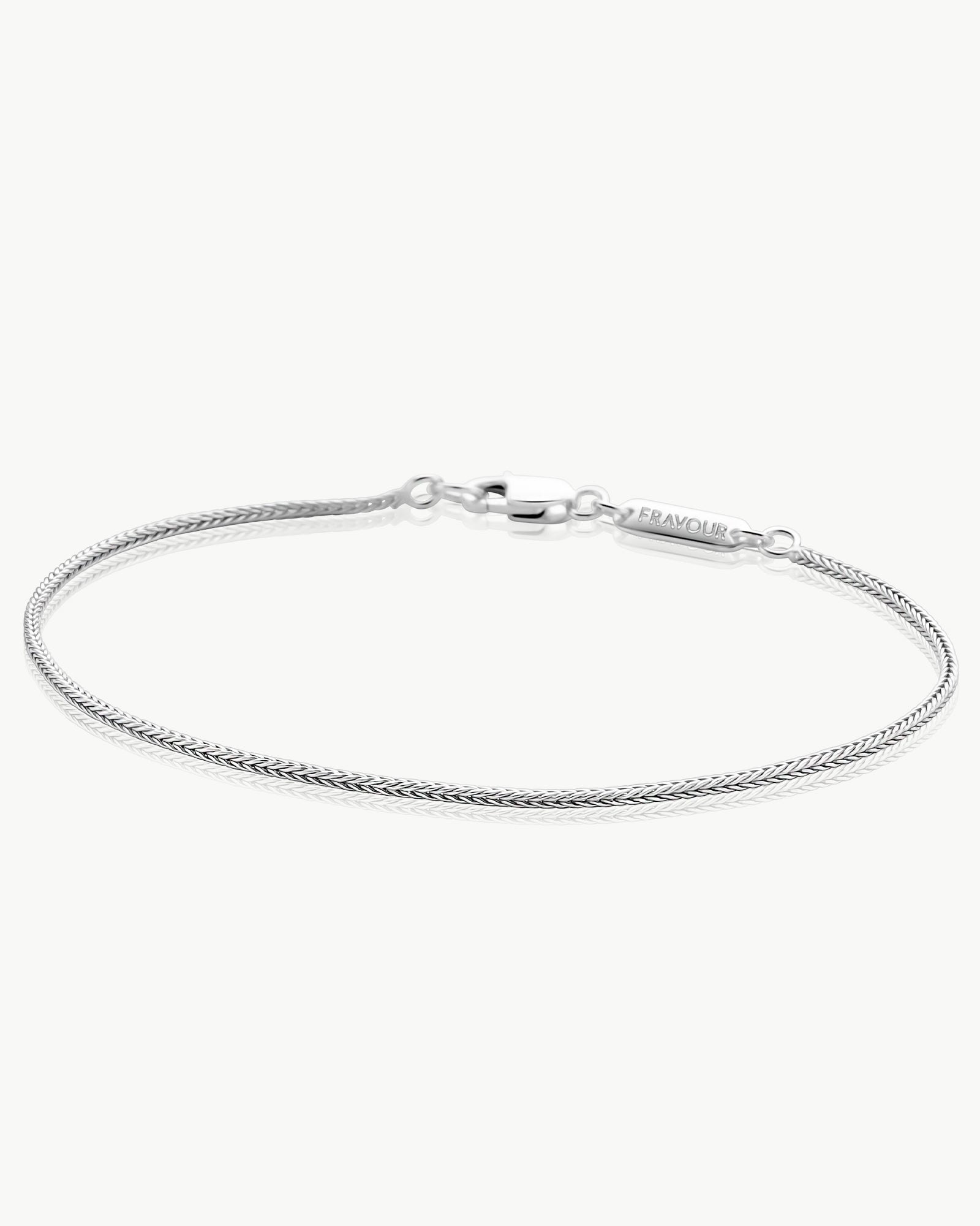 men’s foxtail bracelet sterling silver – Fravour
#material_925 Sterling Silver