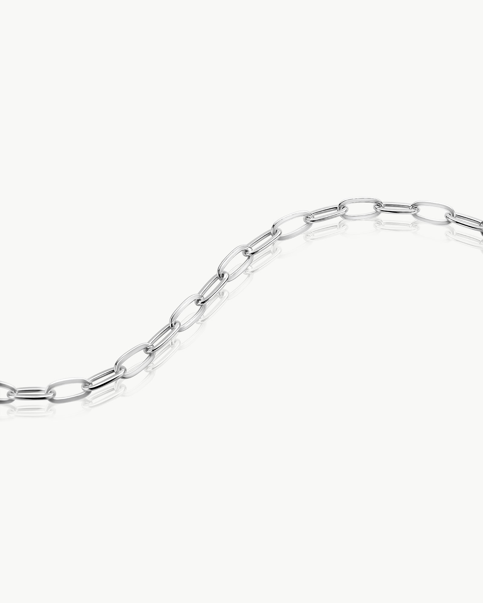 oval bracelet link detail in sterling silver – Fravour
#material_925 Sterling Silver