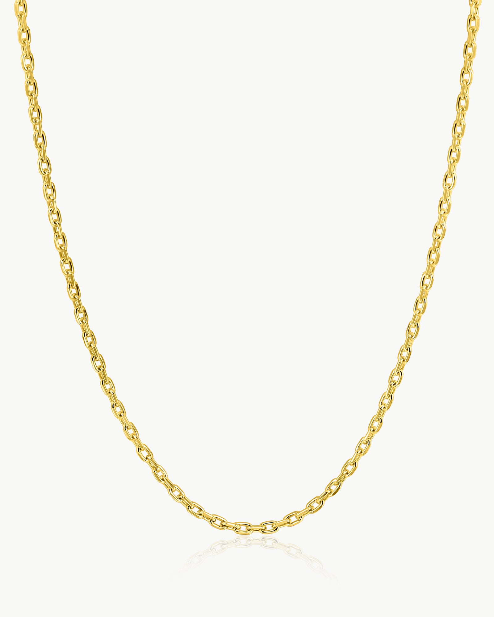 men’s cable chain necklace gold plated – Fravour
#material_14ct Gold Plated