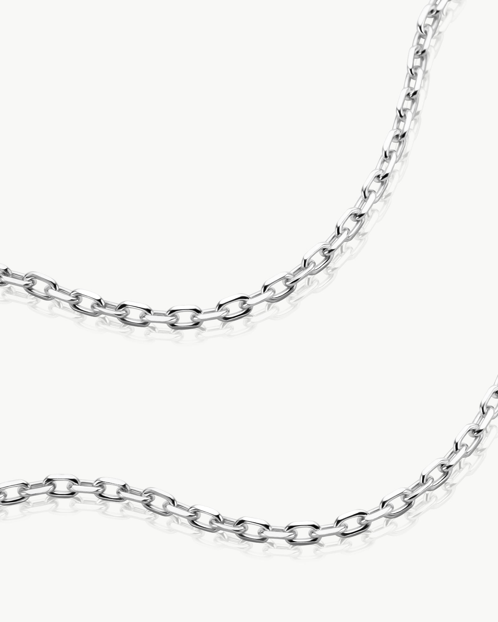 cable chain link detail in sterling silver – Fravour
#material_925 Sterling Silver 