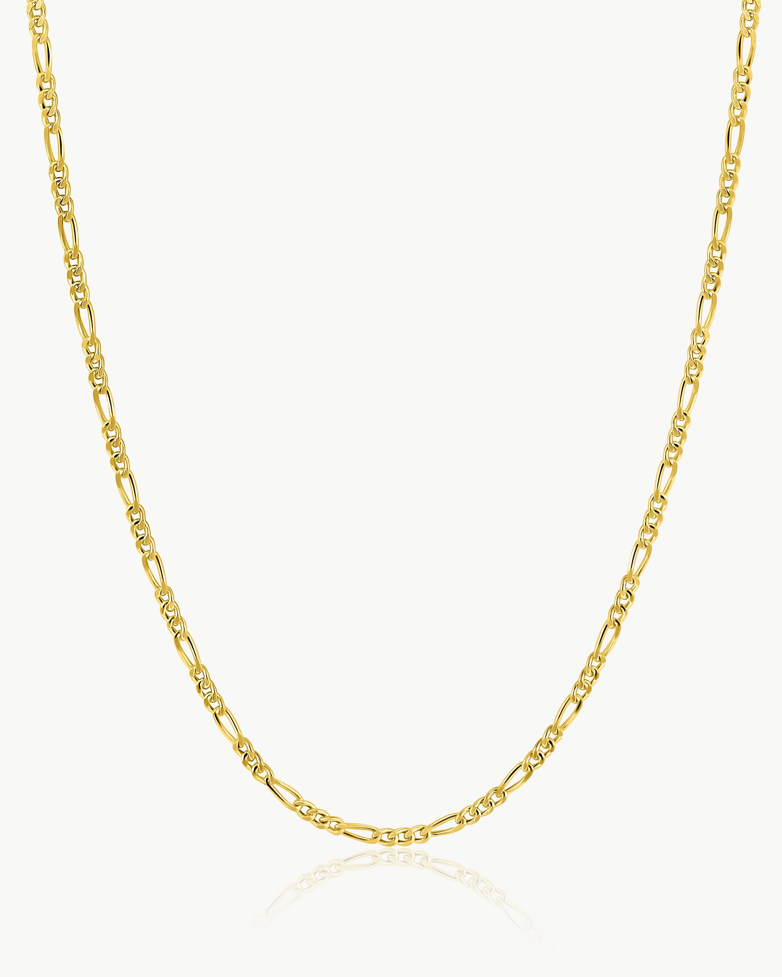 men’s figaro chain necklace gold plated – Fravour
#material_14ct Gold Plated