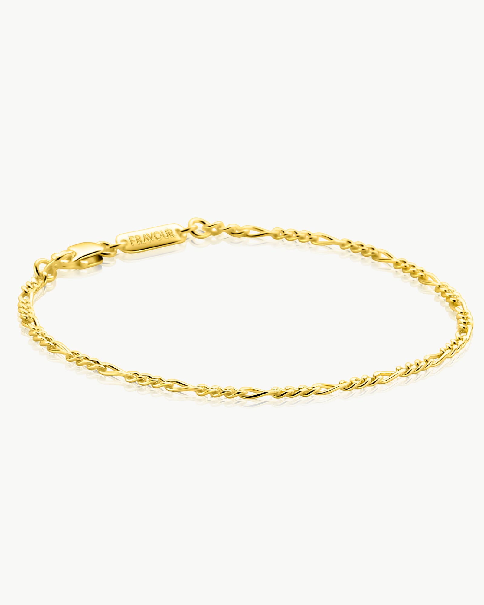 men’s figaro bracelet gold plated – Fravour
#material_14ct Gold Plated