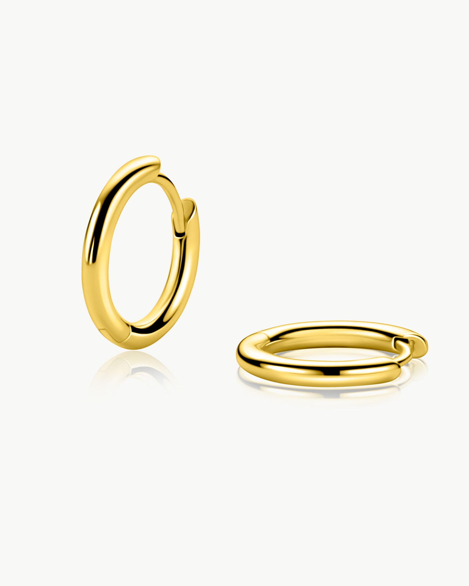 men’s medium 12mm hoop earrings gold plated – Fravour
#material_14ct Gold Plated