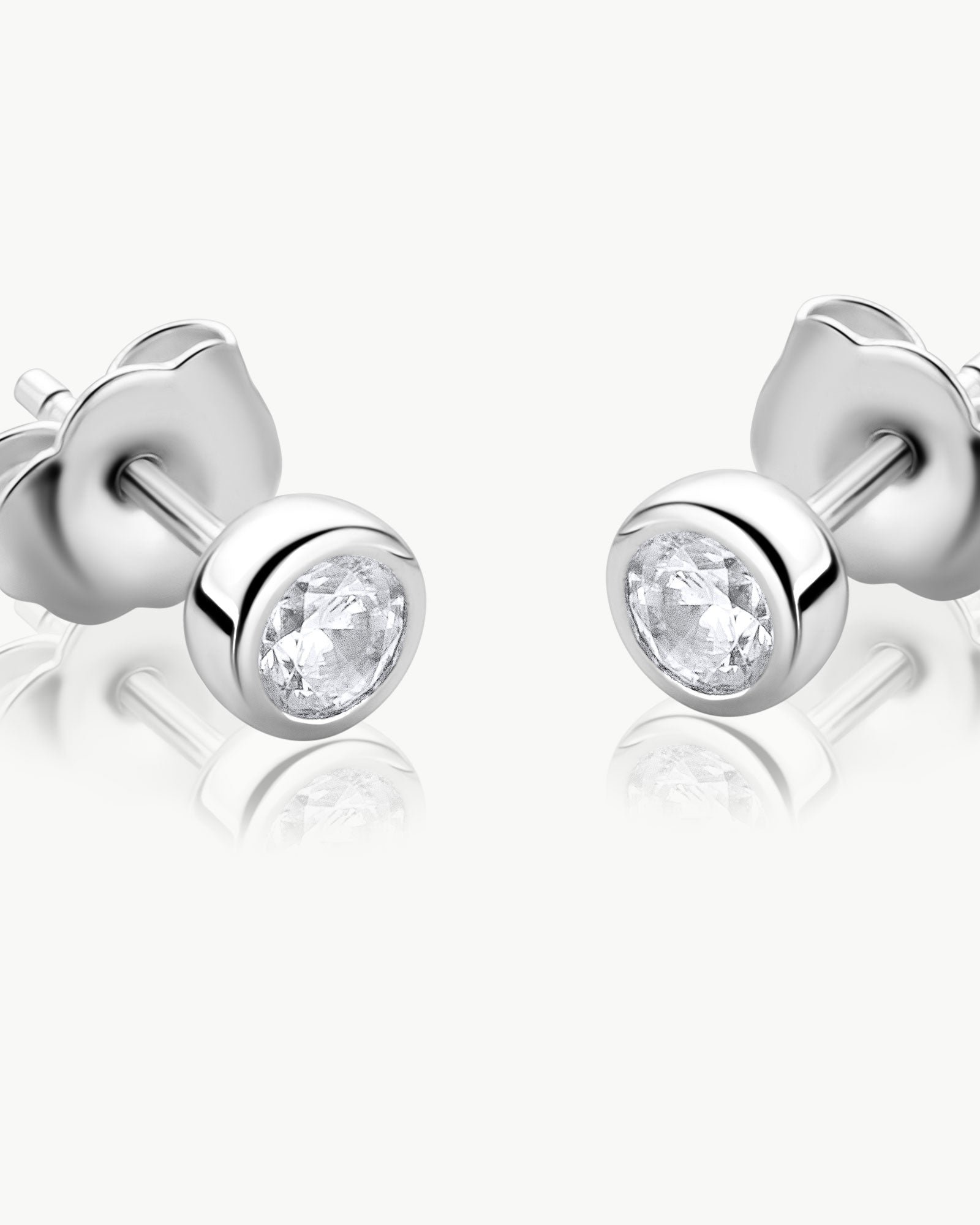 round stud earrings angled detail sterling silver – Fravour
#material_925 Sterling Silver